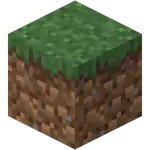 Grass Block JE7 BE6.png: Infobox image for Grass Block the block in Minecraft