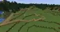 An example of how to use the tracks as a roller coaster.
