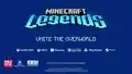 UNITE THE OVERWORLD, the Minecraft Legends tagline.