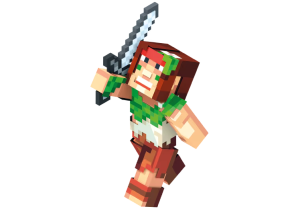 Bear.webp: Infobox image for Bear (character) the character in Minecraft