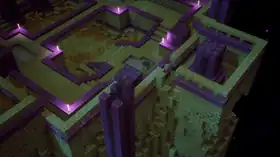 MCD The Swarm 3.png: Infobox image for The Swarm Ancient Dungeon the dungeons mission in Minecraft