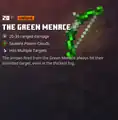 The green menace within the inventory.
