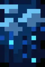 Downpour Cape.png: Infobox image for Downpour Cape the dungeons cosmetic in Minecraft