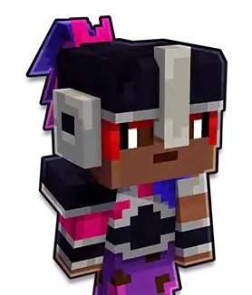 Warrior 2 Select Icon MCL.png: Infobox image for Warrior (skin) the legends skin in Minecraft