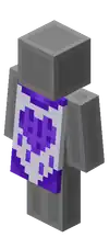 Purple Heart Cape JE.png: Infobox image for Purple Heart Cape the cape in Minecraft
