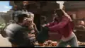 Garrett fighting General Chungus with the Buck-Chuckets