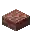 Invicon Brick Slab.png: Inventory sprite for Brick Slab in Minecraft as shown in-game linking to Brick Slab with description: Brick Slab