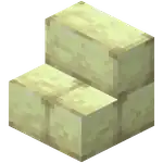 End Stone Brick Stairs.png: Infobox image for End Stone Brick Stairs the block in Minecraft