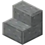 Polished Andesite Stairs.png: Infobox image for Polished Andesite Stairs the block in Minecraft
