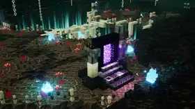 MCD Soul Sand Valley Sub-mission (Start).png: Infobox image for Soul Sand Valley Sub-mission the dungeons mission in Minecraft