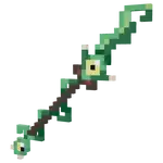 Spine-Chill Spear (MCD).png: Infobox image for Spine-Chill Spear the dungeons item in Minecraft