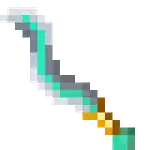 Resolute Tempest Knife Sprite MCD.png: Infobox image for Resolute Tempest Knife the dungeons item in Minecraft
