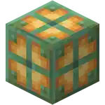 Lit Weathered Copper Bulb.png: Infobox image for Copper Bulb the block in Minecraft