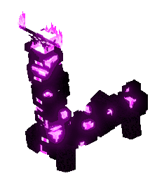 PerfectForm Idle.gif: Infobox image for Vengeful Heart of Ender the dungeons entity in Minecraft