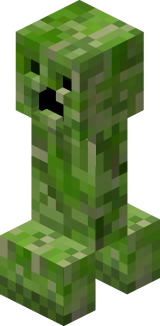 MCSM Creeper Exploding (Season One).webp: Infobox image for Creeper the story mode mob in Minecraft