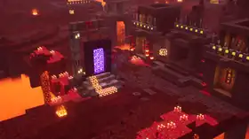 MCD Nether Wastes Sub-mission (Start 1).png: Infobox image for Nether Wastes Sub-mission the dungeons mission in Minecraft