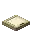 Invicon Birch Trapdoor.png: Inventory sprite for Birch Trapdoor in Minecraft as shown in-game linking to Birch Trapdoor with description: Birch Trapdoor
