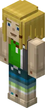 MCSM2 Nell.png: Infobox image for Nell the character in Minecraft