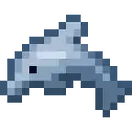 Dolphin's Grace.png: Infobox image for Dolphin's Grace the dungeons enchantment in Minecraft