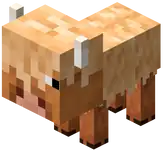 Baby Wooly Cow.png: Infobox image for Baby Wooly Cow the dungeons entity in Minecraft