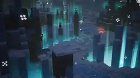 MCD Lost Settlement Loading.png: Infobox image for Lost Settlement the dungeons mission in Minecraft