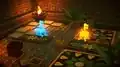 Sleeping key golems.[3]