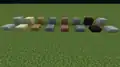 Slabs 0-7 in 1.4.6. There is one seamless stone slab.