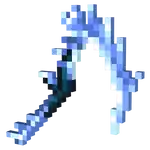 Frost Scythe (MCD).png: Infobox image for Frost Scythe the dungeons item in Minecraft