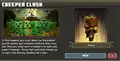 As seen in the Creeper Clash description screen