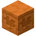Chiseled red sandstone