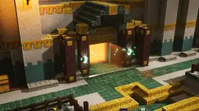 MCD High Room (Entrance).png: Infobox image for Higher Gauntlet the dungeons mission in Minecraft