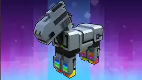 RGB Horse Screenshot MCL.png: Infobox image for RGB Horse the legends skin in Minecraft