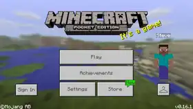 Pocket Edition 0.16.1.png: Infobox image for v0.16.1 the version in Minecraft