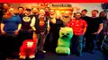 The developer cast of Minecraft in Java Edition 3D Shareware v1.34.