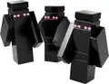 Three Endermen from "The End".
