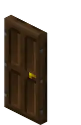 Dark Oak Door.png: Infobox image for Dark Oak Door the item in Minecraft
