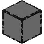 Black Tinted Glass.png: Infobox image for Tinted Glass the block in Minecraft