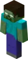 Herobrine as a zombie from Skin Pack 3.