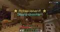The achievement of winning at Target Practice.