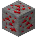 In-game model of the Redstone Ore.