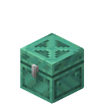 Oxidized Copper Chest.gif: Infobox image for Copper Chest the block in Minecraft