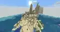 A village generated in an AMPLIFIED world.