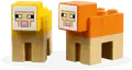 Yellow and Orange Sheep