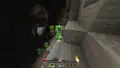Several monsters in a cave in Hardcore.