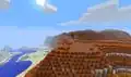 This is the first picture provided of the badlands biome (then called mesa).