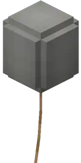 Silver Balloon.png: Infobox image for Balloon the item entity in Minecraft