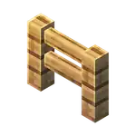 Oak Fence (inventory) MCE.png: Infobox image for Oak Fence the block in Minecraft