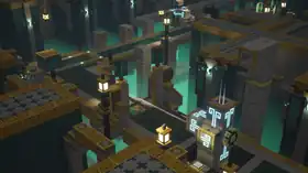 MCD Low Room 2.png: Infobox image for Lower Gauntlet the dungeons mission in Minecraft