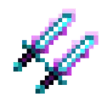 Void Touched Blades Sprite MCD.png: Infobox image for Void Touched Blades the dungeons item in Minecraft