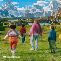 The four main protagonists, including Garrett